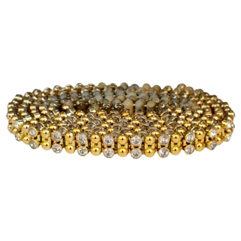 Galão Perolado 8mm Com 1 Metro Cor Ouro SPF 54 Importado