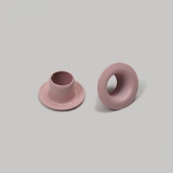 Ilhós Baixo S/arruela 110/50 Latão Rosa Bebê C.451 C/1000un Eberle Ilhós Baixo S/arruela 110/50 Latão Rosa Bebê C.451 C/1000un Eberle