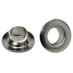 Ilhós Baixo Sem Arruela 112/48 Ferro Niquelado C/1000 Eberle Ilhós Baixo Sem Arruela 112/48 Ferro Niquelado C/1000 Eberle