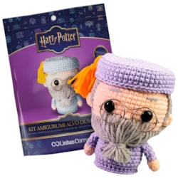 Kit Amigurumi Coleção Harry Potter Dumbledore Linhas Corrente