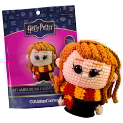 Kit Amigurumi Coleção Harry Potter Hermione Linhas Corrente