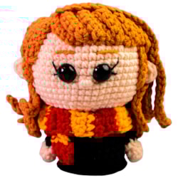Kit Amigurumi Coleção Harry Potter Hermione Linhas Corrente