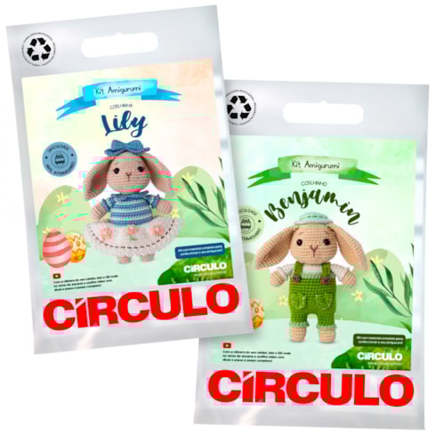 Kit Amigurumi Coleção Páscoa 2026