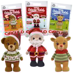 Kit Amigurumi Natal Coleção 2025 Círculo