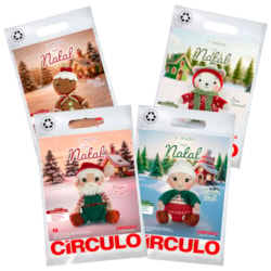 Kit Amigurumi Natal Coleção 2026 Círculo