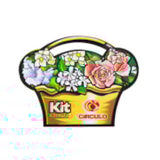 Kit Costura - Cestinha de Agulhas e Passador de Linha - Círculo Kit Costura - Cestinha de Agulhas e Passador de Linha - Círculo