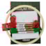 Kit de Bordado Ponto Cruz Coleção de Natal Círculo