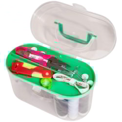 Kit de Costura 46 Peças Estojo Mantovani