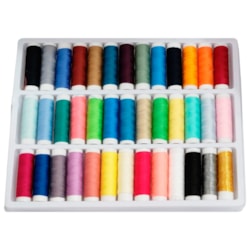 Kit de Linhas Para Costura 39 Cores Mantovani