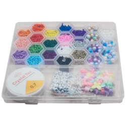 Kit de Miçangas Coloridas N1 Mantovani