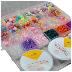 Kit de Miçangas Coloridas N2 Mantovani