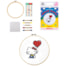 Kit Para Bordado Coleção Hello Kitty Círculo