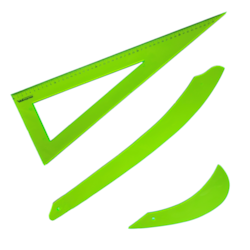 KIT RÉGUA PARA COSTURA WESTPRESS COM 3 PEÇAS KIT RÉGUA PARA COSTURA WESTPRESS COM 3 PEÇAS