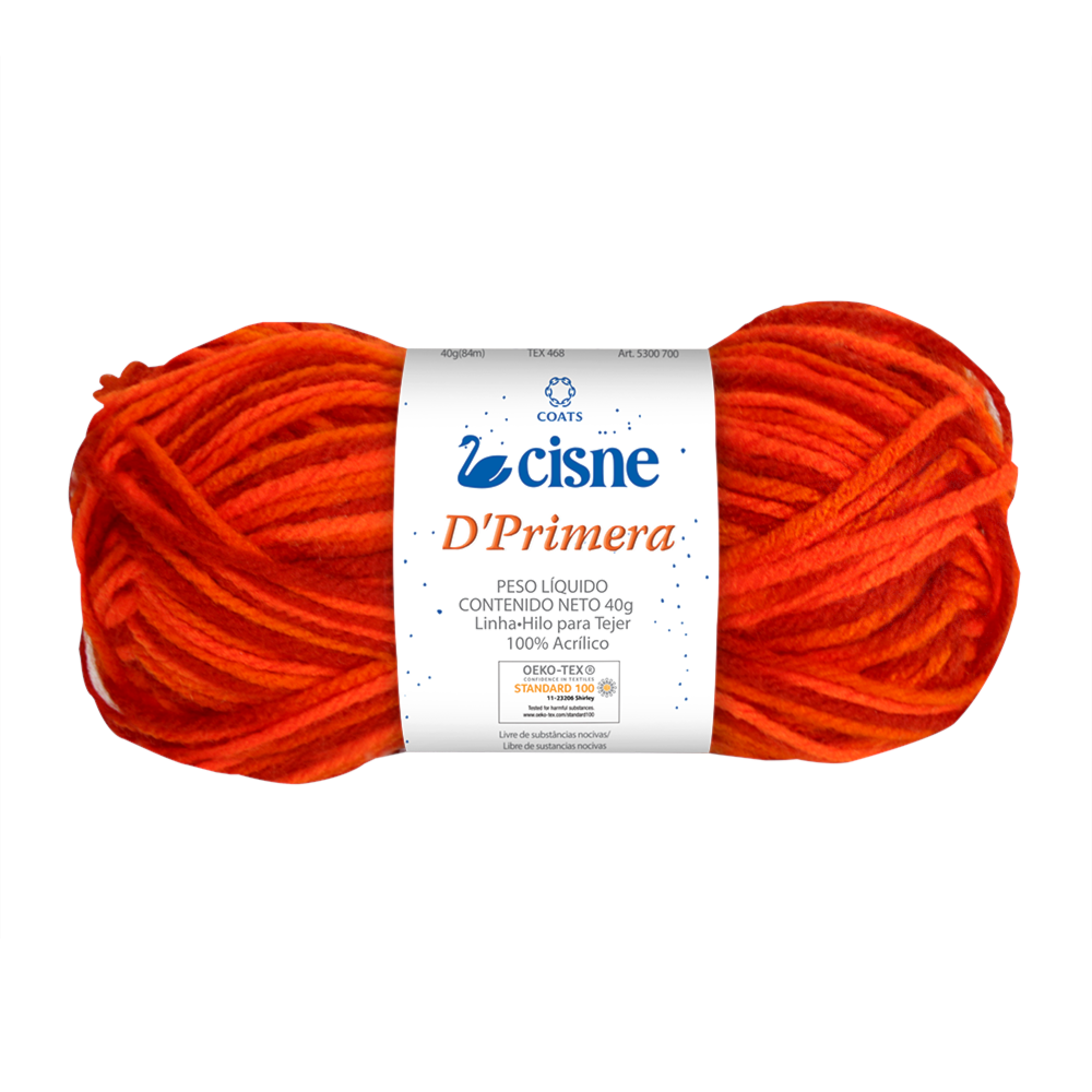 LÃ TRICÔ CISNE D PRIMERA MULTICOLOR CORRENTE 40GR - Oeste Aviamentos