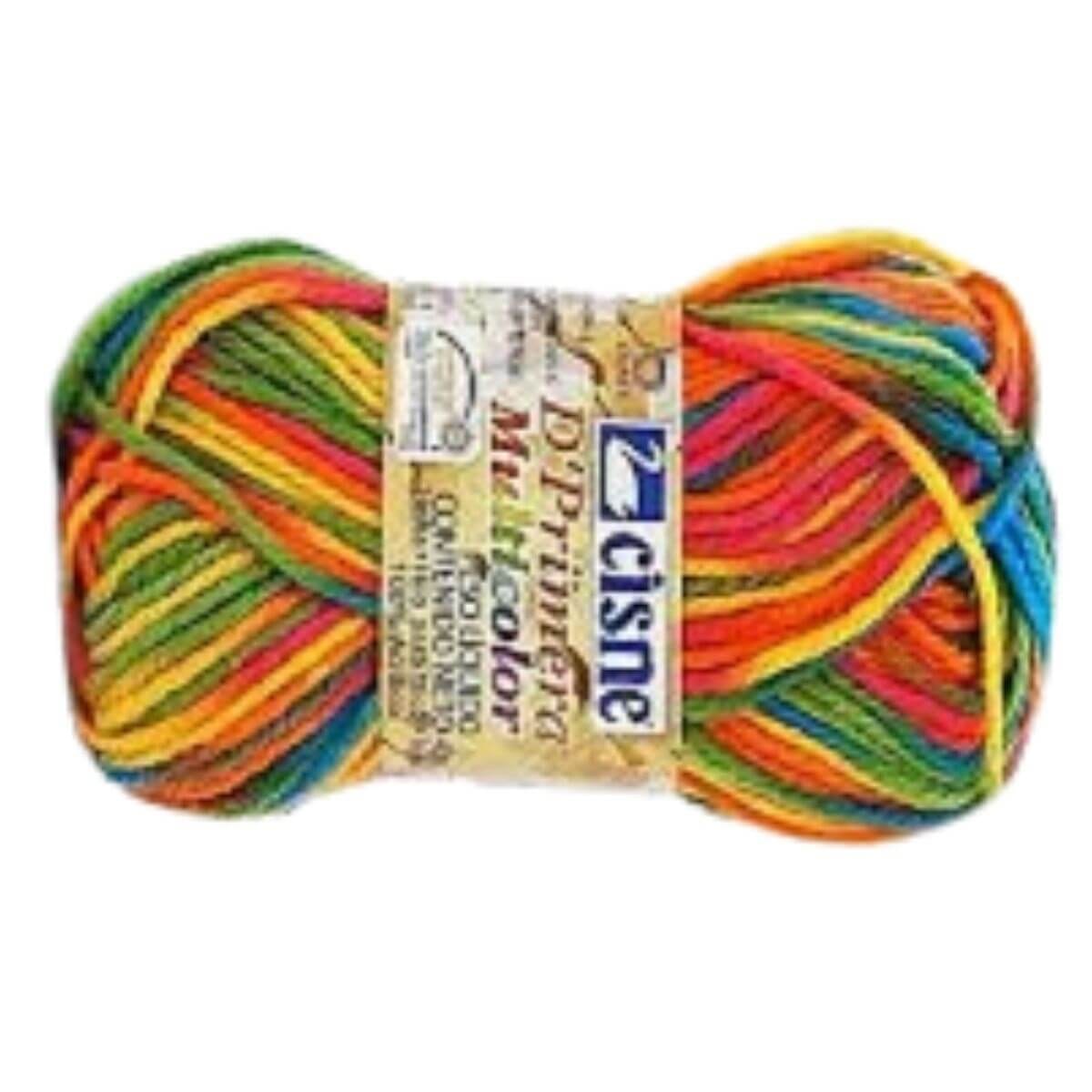 LÃ TRICÔ CISNE D PRIMERA MULTICOLOR CORRENTE 40GR - Oeste Aviamentos