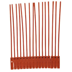 Lacre Numerado Sequencial 23cm Com 100 Unidades Importado