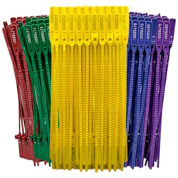 Lacre Numerado Sequencial 23cm Com 100 Unidades Importado