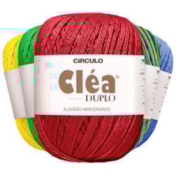 Linha Cléa Duplo 150g Com 508 Metros Círculo Linha Cléa Duplo 150g Com 508 Metros Círculo