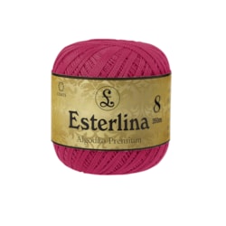 Linha de Crochê Esterlina 8 com 350 Metros 100% Algodão Coats Linha de Crochê Esterlina 8 com 350 Metros 100% Algodão Coats