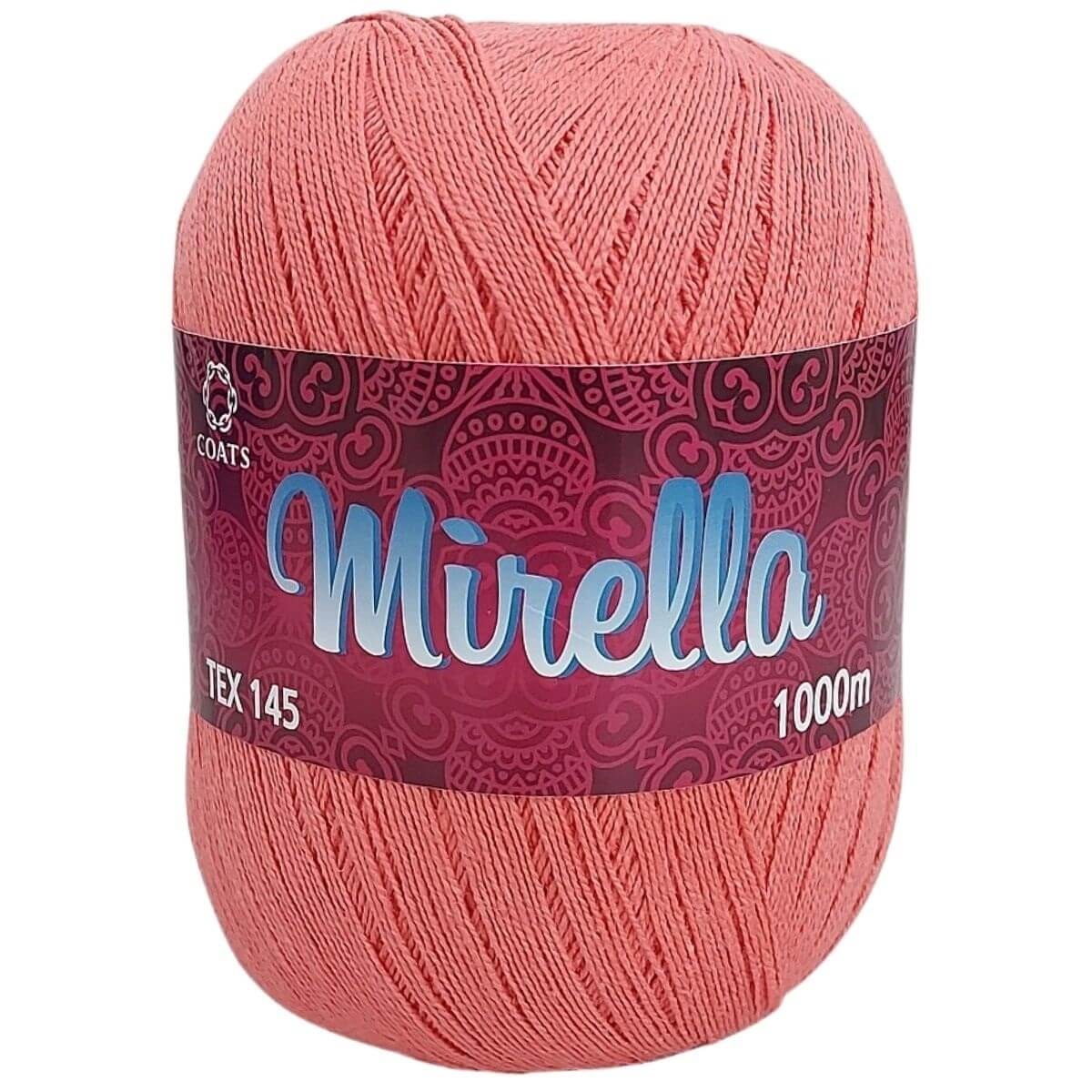 Linha de Crochê Mirella 100% Algodão com 1000 Metros Coats