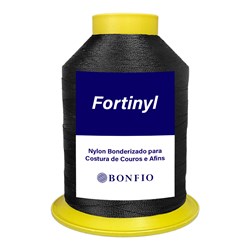 Linha de Nylon Bonderizado Fortinyl 80GR Preta Bonfio