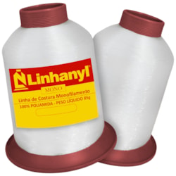 Linha de Nylon Para Costura 0.12mm 85gr Linhanyl