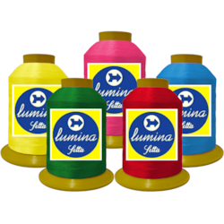 Linha Para Bordar À Máquina Colorida Lumina 120 com 4000 Metros Setta