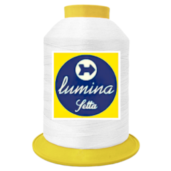 Linha Para Maquina de Bordar Lumina Branca 120 Com 4000 metros Setta Linha Para Maquina de Bordar Lumina Branca 120 Com 4000 metros Setta