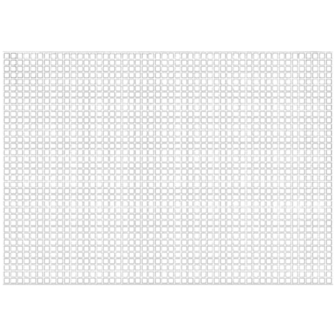 Malha Chenille Para Bolsa 50,5cm X 33cm Branca Ref 153723 Sanding