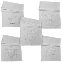 Pano de Copa Para Pintura Estampas de Natal Círculo