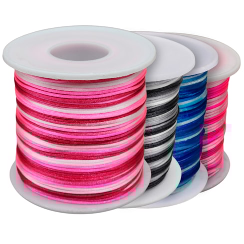 Rabo de Rato 1mm Com 100 Metros Multicolorido Newz