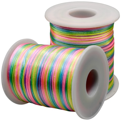 Rabo de Rato 1mm Com 100 Metros Multicor Mantovani