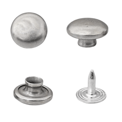 Rebite Autoperfurante 5108/90 Latão Níquel Fosco C/1000Un Eberle Rebite Autoperfurante 5108/90 Latão Níquel Fosco C/1000Un Eberle