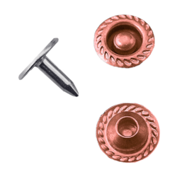 Rebite Autoperfurante Corda 6109/90 Latão Cobre Com 1000un Eberle Rebite Autoperfurante Corda 6109/90 Latão Cobre Com 1000un Eberle