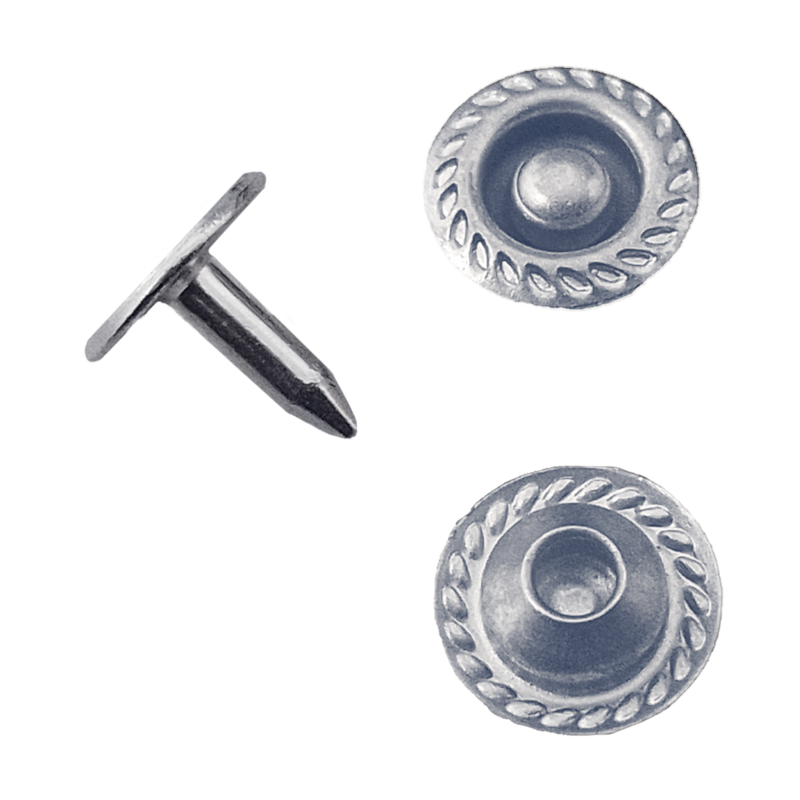 Morsetti Per Corde E Fili Morsetti Duplex Placcati Zinco Per Cavi – Set