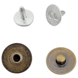 Rebite Autoperfurante Ref 4011 Ferro c/ 1000 unidades CL Rebite Autoperfurante Ref 4011 Ferro c/ 1000 unidades CL