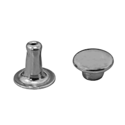 Rebite Ilhós Com Calota Eberle 1060-60 Latão Grafite Com 1000 Unidades Rebite Ilhós Com Calota Eberle 1060-60 Latão Grafite Com 1000 Unidades