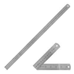 Régua de Aço Inoxidável 60cm NYBC Régua de Aço Inoxidável 60cm NYBC