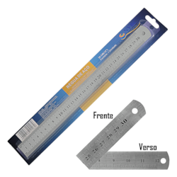 RÉGUA DE AÇO NYBC 30CM RÉGUA DE AÇO NYBC 30CM