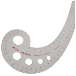 Régua Para Patchwork Curva 30cm 3231 NYBC
