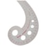 Régua Para Patchwork Curva 30cm 3231 NYBC