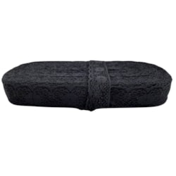 Renda De Poliéster 35mm Ref.117 Preto Com 100 Metros Rendart Renda De Poliéster 35mm Ref.117 Preto Com 100 Metros Rendart