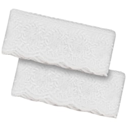 Renda Tule Bordado 83mm Com 13,7 Metros YL310 Mantovani