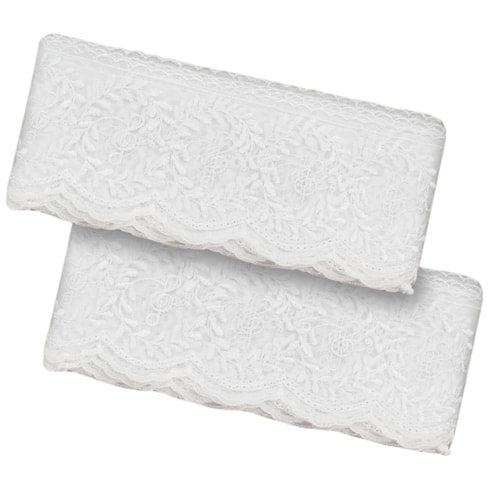 Renda Tule Bordado 83mm Com 13,7 Metros YL310 Mantovani