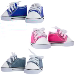 Sapatos Para Amigurumi 7CM 1 Par Círculo