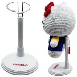 Suporte Para Amigurumi 35cm Grande Círculo