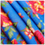 Tecido Chita de Festa Junina 50cm x 150cm Floral Cor 11 Fundo Azul Caldeira