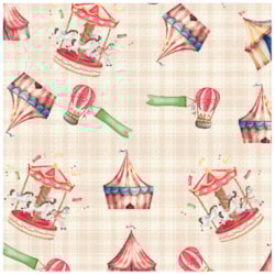 Tecido Circo Tricoline 50cm x 150cm Ref.2750 Círculo Tecido Circo Tricoline 50cm x 150cm Ref.2750 Círculo