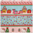 Tecido Natalino Hello Kitty Doces e Presentes 50cm x 150cm Cor 2855 Círculo