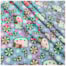 Tecido Natalino Hello Kitty Fundo Azul 50cm x 150cm Cor 2857 Círculo